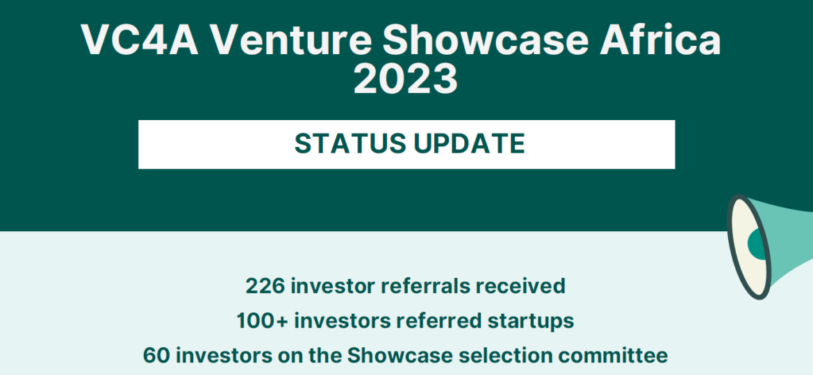 VC4A Venture Showcase Status Update